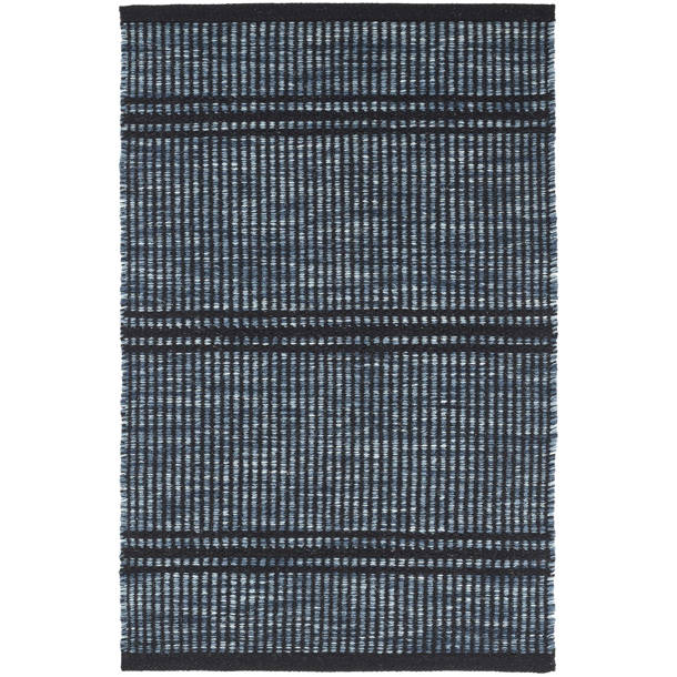 Dash and Albert Rugs Malta Flatweave Wool Striped Area Rug in Natural